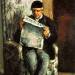 Louis-Auguste Cezanne, Father of the Artist, Reading 'l'Evenement'